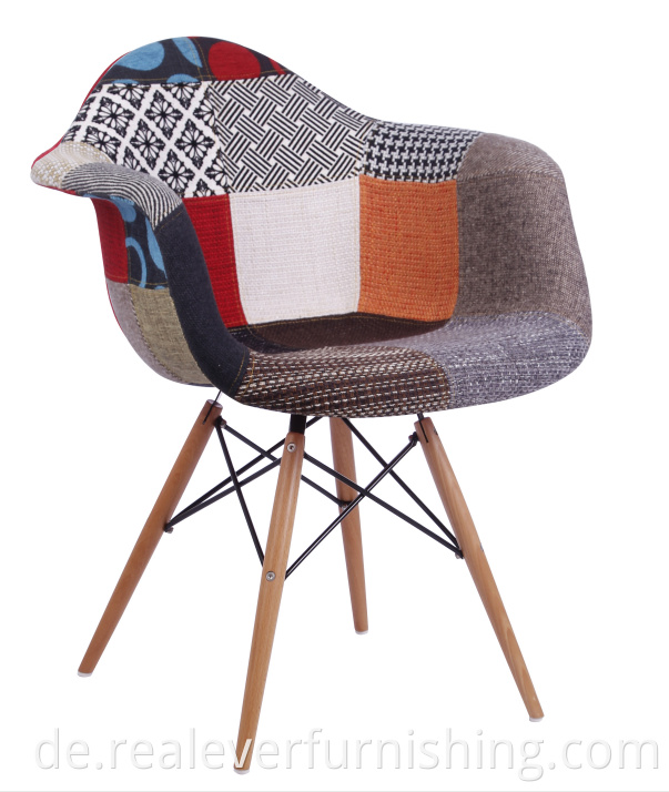 eames patchwork daw chair